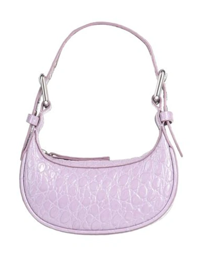 By Far Woman Handbag Lilac Size - Cowhide In Purple