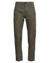 G-star Raw Man Pants Military Green Size 36w-30l Cotton, Elastane, Recycled Polyester, Organic Cotto