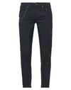 Siviglia Man Pants Midnight Blue Size 34 Cotton, Elastane