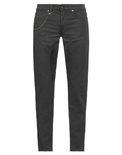 Siviglia Man Pants Military Green Size 33 Cotton, Polyester, Elastane In Green