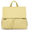 MANSUR GAVRIEL SMALL LADY SOFT BAG IN YELLOW LEATHER