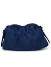 Mansur Gavriel Small Cloud Blue Denim Crossbody Bag In Blue