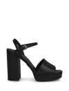 Dolce & Gabbana Ankle Strap Block Heel Sandals
