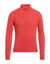 Aragona Man Turtleneck Red Size 40 Cashmere