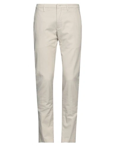Siviglia Man Pants Ivory Size 30 Cotton, Polyester, Elastane In White