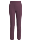 Chiara Boni La Petite Robe Women's Nuccia Stretch Jersey Crop Pants In Plum