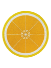 Von Gern Home Fruit Placemats, Set Of 2 In Yellow