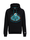 Hugo Boss Boss X Nfl Cotton-blend Hoodie With Collaborative Branding In Dolphins