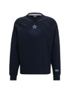 Hugo Boss Boss X Nfl Cotton-blend Sweatshirt With Collaborative Branding In Cowboys