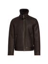 SAKS FIFTH AVENUE MEN'S COLLECTION LEATHER AVIATOR JACKET