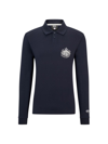 Hugo Boss Boss X Nfl Long-sleeved Polo Shirt With Collaborative Branding In Cowboys