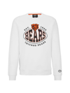 Hugo Boss X Nfl Broncos Touchback Graphic Hoodie In Bears Open White