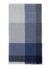 Brunello Cucinelli Wool And Cashmere Scarf In Bleu
