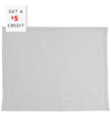 VIETRI VIETRI SET OF 4 COTONE LINENS LIGHT GREY PLACEMATS WITH DOUBLE STITCHING WITH $5 CREDIT