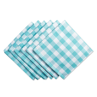 Dii Checkers Tabletop Napkin (set Of 6)