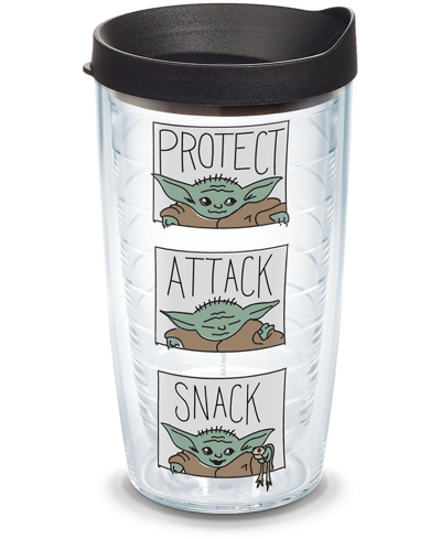 Tervis Tumbler Tervis Star Wars - The Mandalorian Protect Attack Snack Made In Usa Double Walled Insulated Tumbler  In Open Miscellaneous