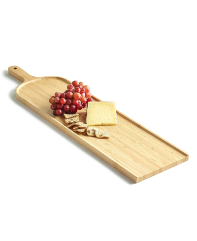 Oake Oversized Bamboo Serving Board, Created For Macy's In Brown