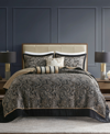 Madison Park Adeline Paisley Reversible Jacquard 5-pc. Bedspread Set, Queen In Black