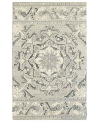 Oriental Weavers Craft 93001 Ash/ivory 3'6" X 5'6" Area Rug