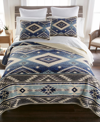 DONNA SHARP DESERT HILL 3-PIECE PREWASHED QUILT SET, KING