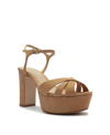Schutz Women's Platform Sandals In Honey Beige In Beige