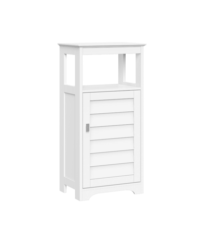 Riverridge Home 17.81" Single Door Floor Cabinet In White