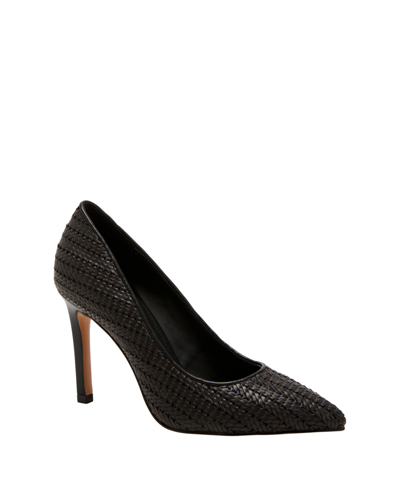 Katy Perry Women's The Marcella Woven Pumps In Black - Polyvinyl Chloride