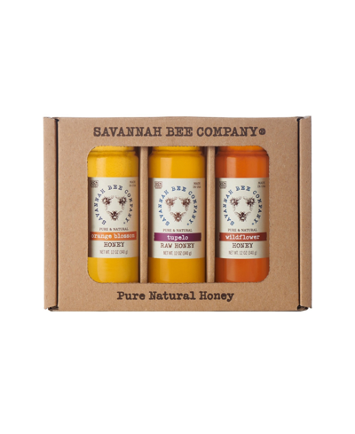 Savannah Bee Company Southern Honey Gift Set In Orange