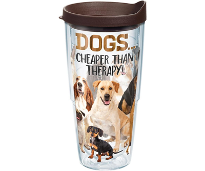 Tervis Tumbler Tervis Dog Therapy Made In Usa Double Walled Insulated Tumbler Travel Cup Keeps Drinks Cold & Hot, 2 In Open Miscellaneous