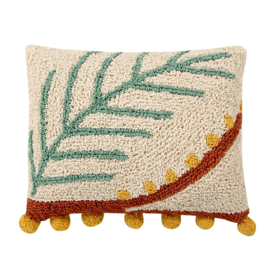 Lorena Canals Rhombus Washable Pillow In White