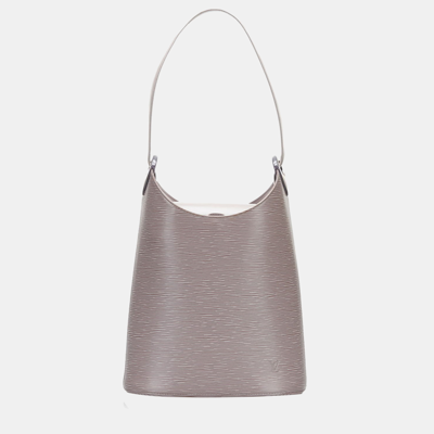Pre-owned Louis Vuitton Grey Epi Sac Verseau Shoulder Bag