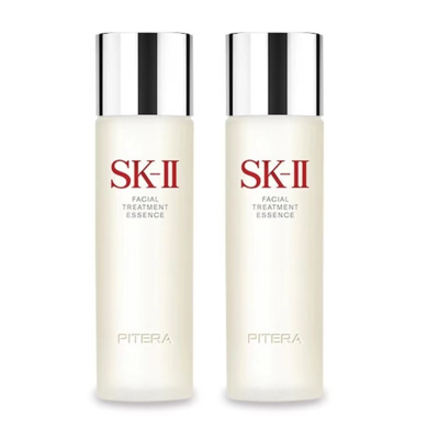 Sk-ii [两瓶装]神仙水230ml*2 Sk2青春露 经典精华水 改善肌肤 补水滋润 In White