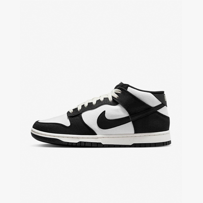 Nike Dunk Mid "black/white" Sneakers