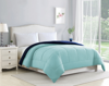 BIBB HOME Bibb Home 2-Tone Reversible Down Alternative Comforter - 4 Colors