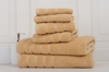 Bibb Home 6-piece Zero Twist Cotton Towel Set In White