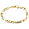 Pompeii3 Men's Link 14k Gold (56gram) Or Platinum (90gram) 7mm Bracelet 8.5" In Gold