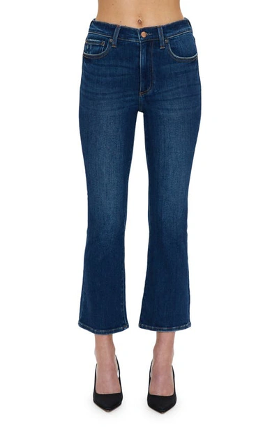 Pistola Lennon High Waist Ankle Bootcut Jeans In Blue