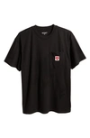 Carhartt Pocket Heart Organic Cotton T-shirt In Black
