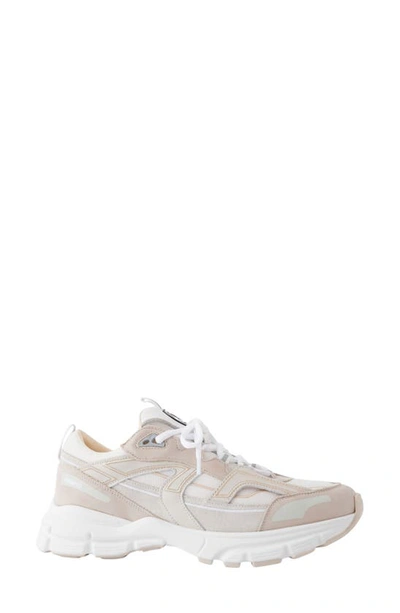 Axel Arigato Marathon R-trail Chunky Sneakers In Cremi/white