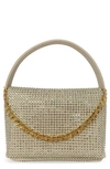 Liselle Kiss Taylor Crystal Top-handle Bag In Gold Crystal