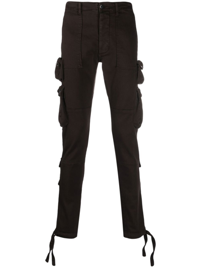 Amiri Slim-fit Cargo Pants In Black
