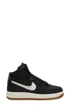 Nike Air Force 1 High Sculpt Sneaker In Black/ Sail/ Gum Medium Brown