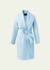 Mackage Mai Wool Belted Wrap Coat In Air