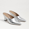 Sam Edelman Vonn Pointed Toe Mule In Silver