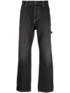 WINNIE NY WINNIE NEW YORK DENIM TROUSER CLOTHING