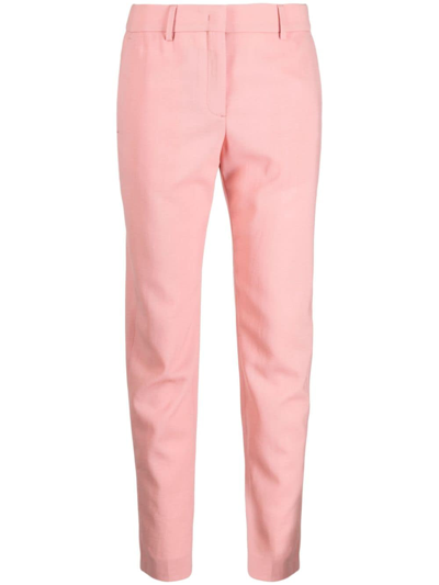Ps By Paul Smith Pleated Wool Trousers In Rosa
