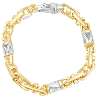 Pompeii3 Men's Link 14k Gold (66gram) Or Platinum (106gram) 8.5mm Bracelet 8.5"