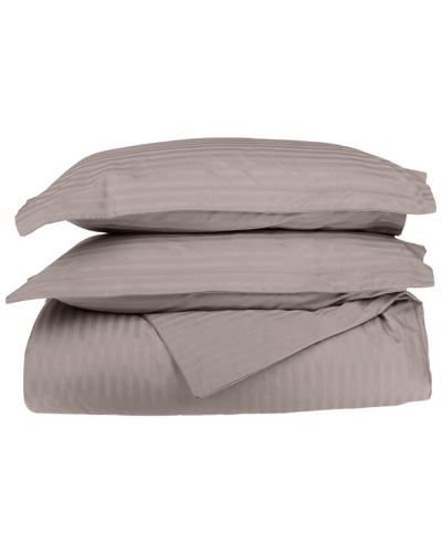 Superior 300 Thread Count Rayon From Bamboo Duvet Set In Green