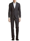 MICHAEL KORS Solid Structured Suit,0400095146877