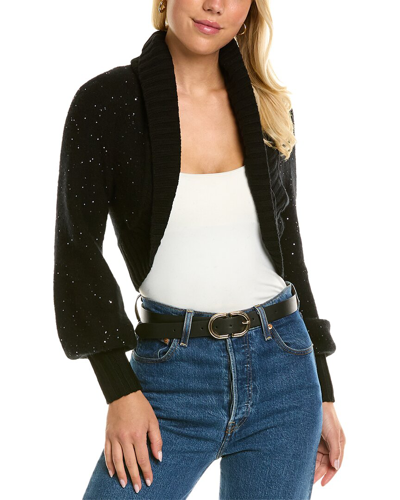 AUTUMN CASHMERE AUTUMN CASHMERE SEQUIN CASHMERE-BLEND SHRUG